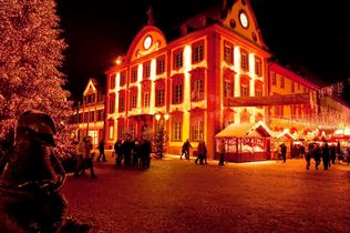 Die Offenburger Innenstadt in Weihnachtsstimmung. Foto: Stadt Offenburg