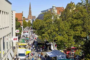 Die Offenburger Innenstadt hat viel zu bieten (Quelle: Stadt Offenburg)
