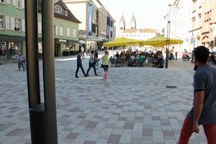 Der neue Lindenplatz. Foto: Stadt Offenburg